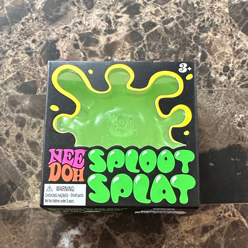 Nee Doh Sploot Splat Green Toy